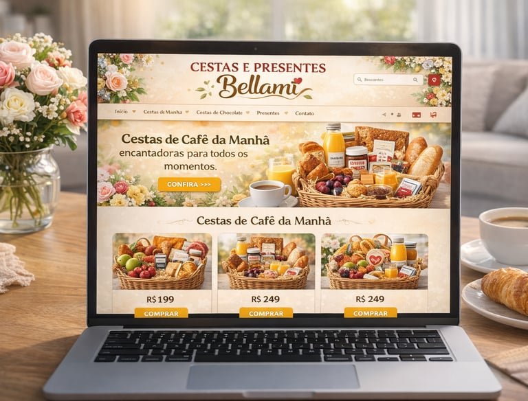 Cestas e presentes para venda online